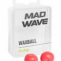 Беруши Mad Wave Waxball M0717 01 0 05W красный 120_120